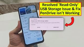 How to Fix 'Read-Only' USB Storage Error on Android