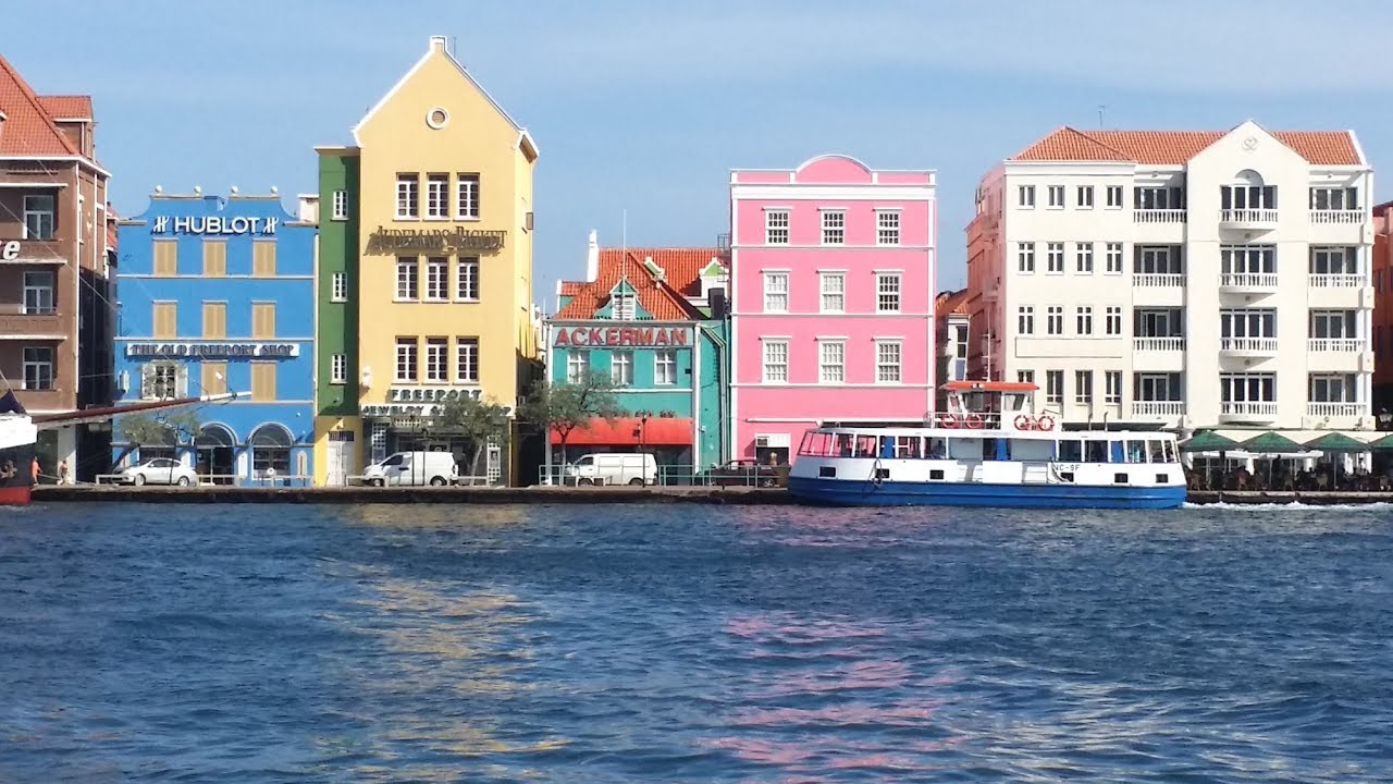 Aerial view of Willemstad, Curacao YouTube
