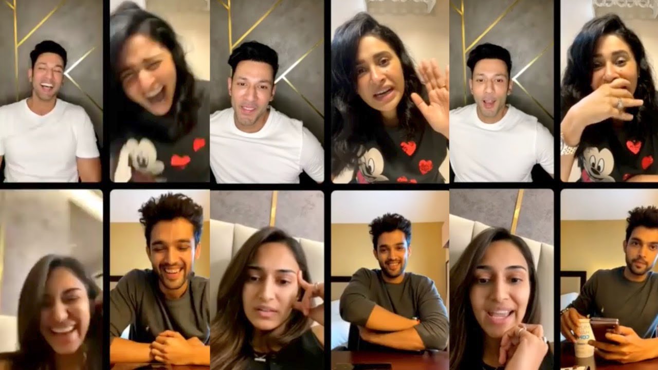LIVE🔴 : Erica Fernandes & Parth Samthaan Fun Chat With Kasautii Zindagii Kay Cast
