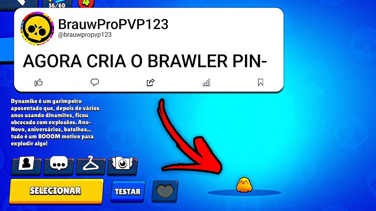 Criei Suas IDEIAS RÍDICULAS no Brawl Stars!