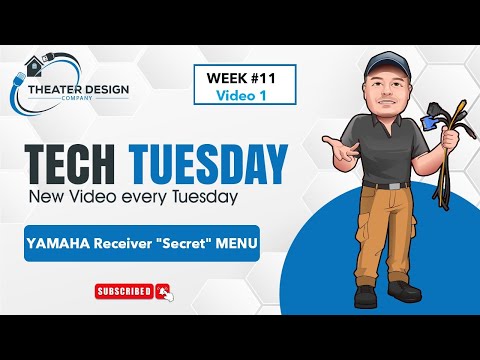 Yamaha Receiver Secret Menu - Tech Tuesday Week #11 Part 1