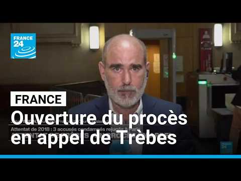 France : ouverture du procès en appel de l'attentat de Trèbes • FRANCE 24