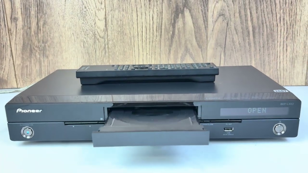 Pioneer ブルーレイプレーヤー BDP-LX53【リモコン付】 Pioneer BDP-LX53 Blu-Ray Disc Player - YouTube