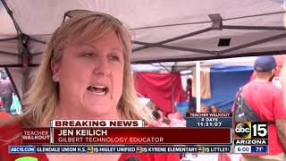 Arizona Teacher Walkout: Red for Ed leaders say they'll return to class Thursday if budget passes