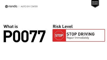What is P0077 Engine Code [Quick Guide]
