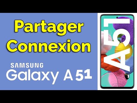 Comment faire un partage de connexion sur Samsung A51