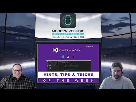 Live Server - VSCode Hint Tip and Trick of the Week - 2/22/22 - Episode 136
