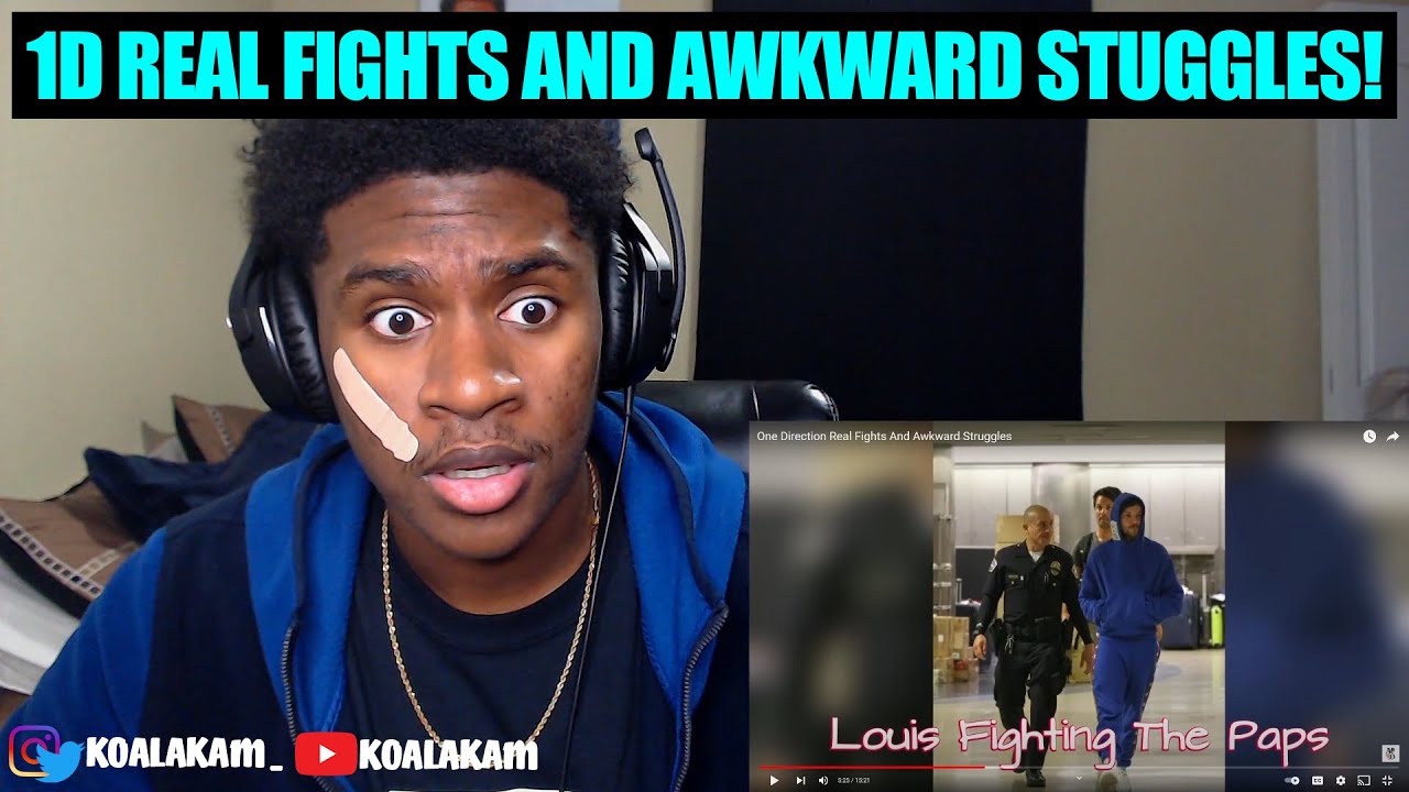 One Direction Real Fights And Awkward Struggles (REACTION!)