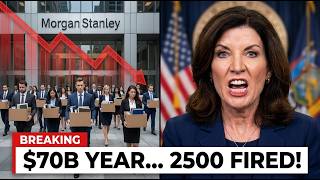Ny Governor Erupts As Morgan Stanley Cuts 2,500 New York Jobs After Record 70B Year