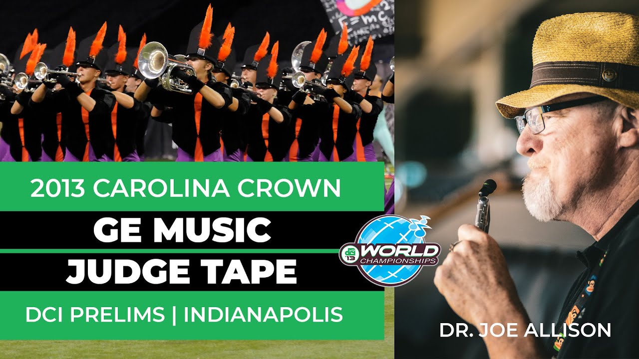 Judge Tape: Carolina Crown 