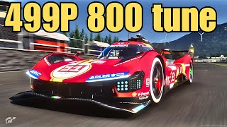 GT7|Ferrari 499P '23|WTC 800PP Tune|V1.70