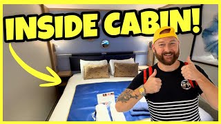 We TOOK A CHANCE on a Guaranteed Inside Cabin on P&O Arvia... Here's What We Got! | Cabin 4424 Tour