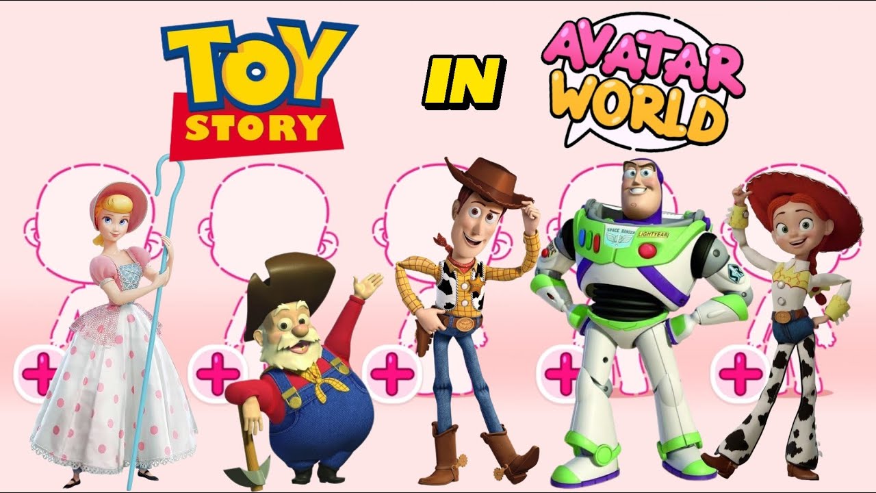 NEW !!! ✅ TOY STORY 4 IN AVATAR WORLD ✅ 👀 PazuPoP