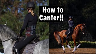 How to canter?!