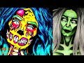 Halloween Makeup Edition - CRAZY HALLOWEEN TUTORIAL 2018