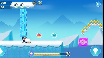Super Penguin Run Level 12
