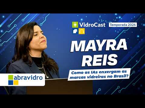 Thumbnail do podcast: Vidrocast #65 | Mayra Reis, especialista em comunicação empresarial
