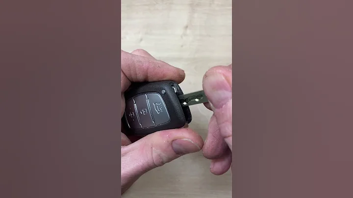 Hyundai smart car key battery change - EASY DIY #carkeys #hyundai #automobile