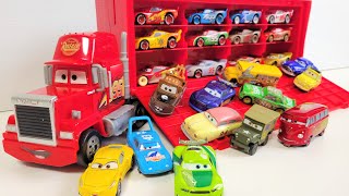 [Cars Tomica] Choose only Lightning McQueen and put it on a big Mac trailer!