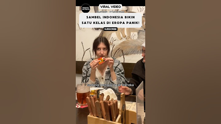 Sambel Indonesia Bikin Satu Kelas di Eropa Gempar‼️ #reaksibule #shorts #viralvideo #namakutakbiasa