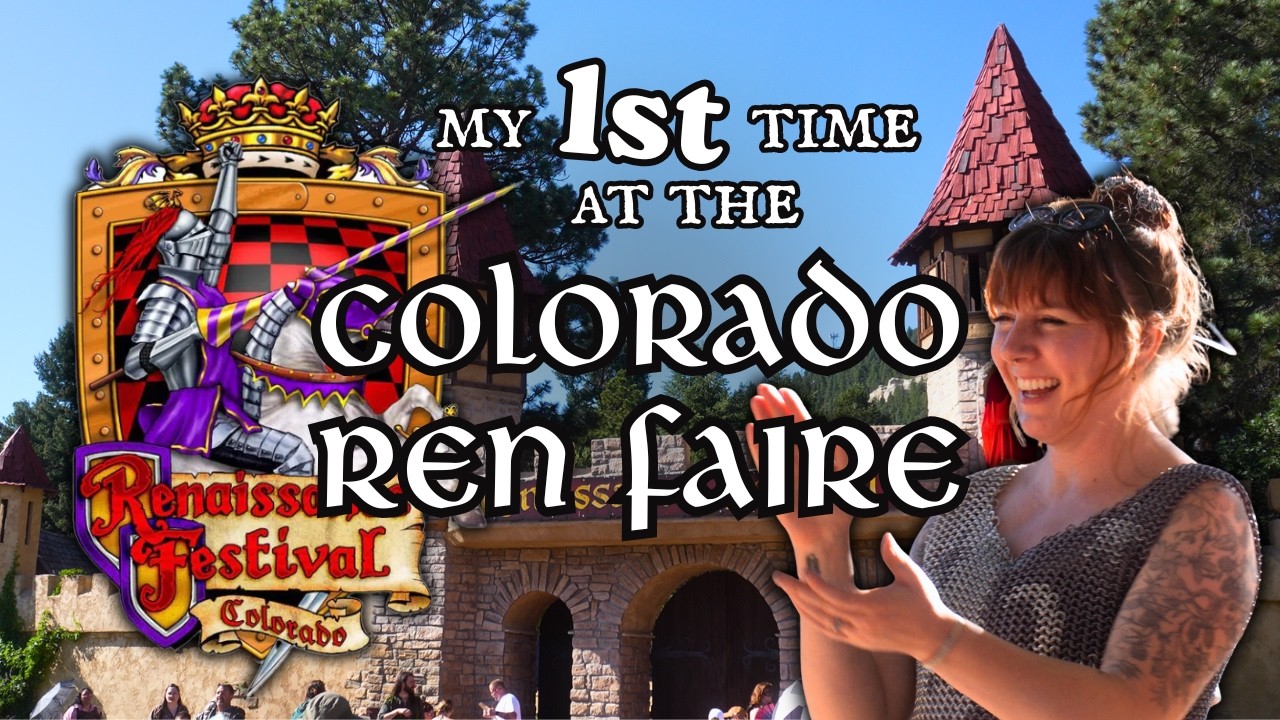 My New Favorite Renaissance Faire!? 👀 My first time at the Colorado Renaissance Festival - CORF Vlog