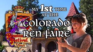 My New Favorite Renaissance Faire! 👀 My first time at the Colorado Renaissance Festival - CORF Vlog