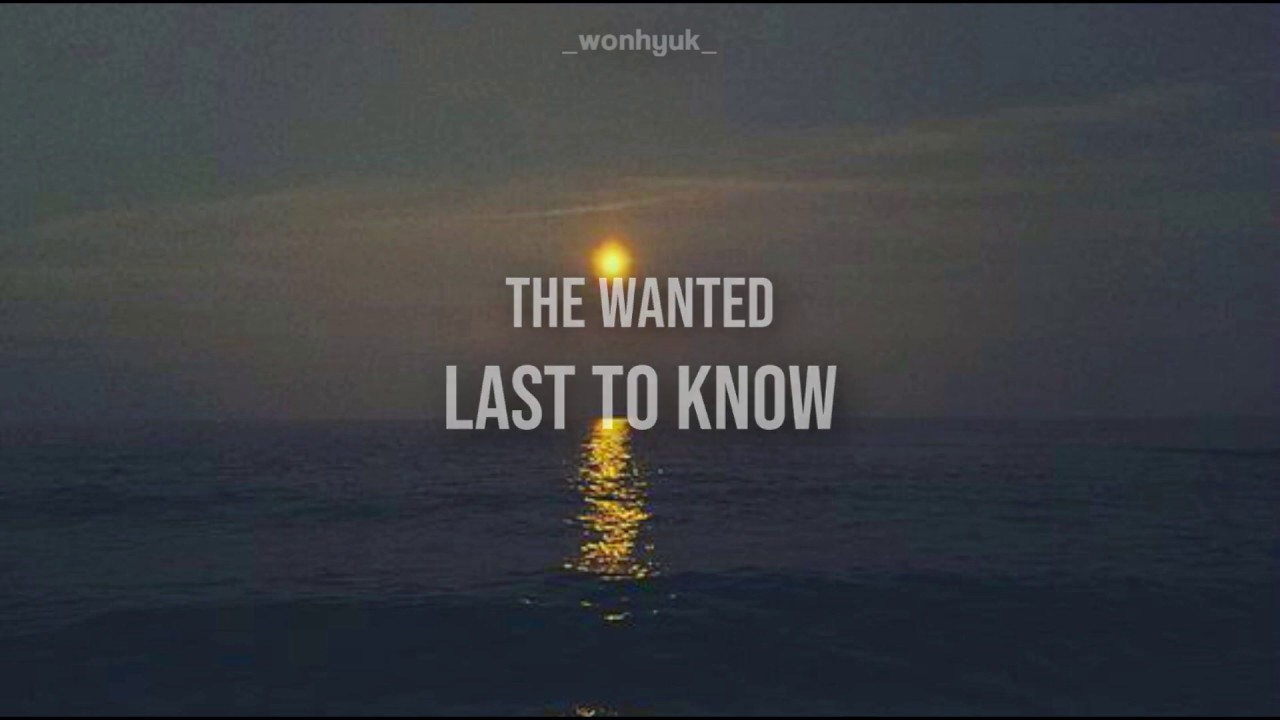 The Wanted || Last to Know ||『sub. español』