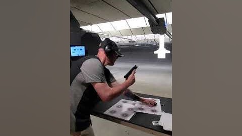 NRA Basic Pistol Course, level 1 qualification. New pistol student passes.