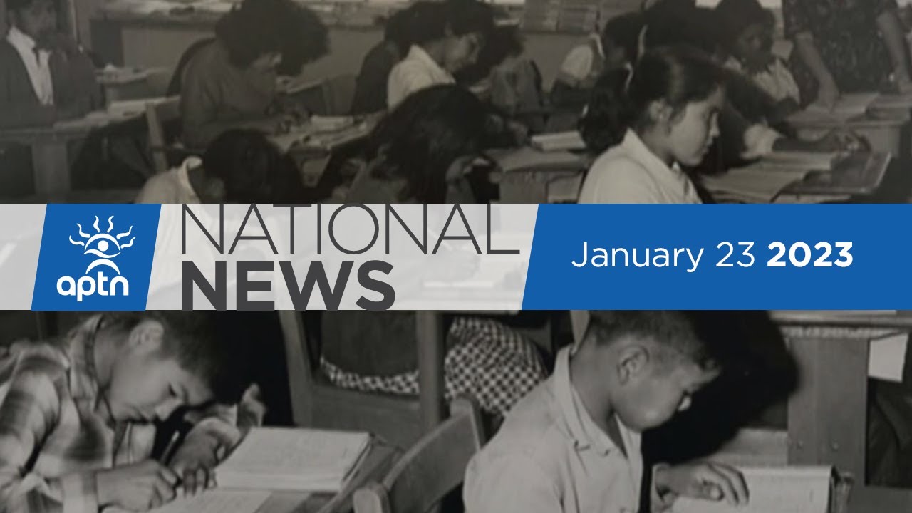 APTN National News January 23, 2023 – $2.8B class-action settlement, New shelter in Edmonton