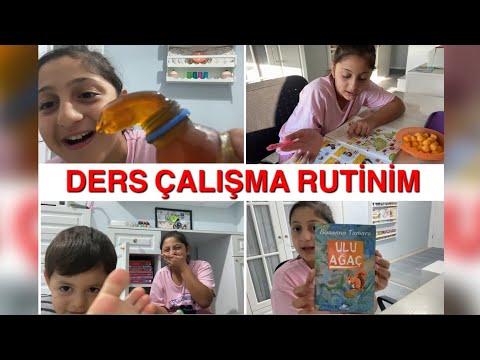 5. SINIF DERS ÇALIŞMA RUTİNİM 📚 | OKUL DÖNÜŞÜ 🏫 | BAL DENEYİ 🍯