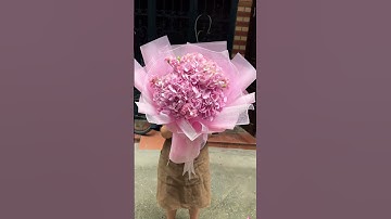 Bó hoa cẩm tú cầu tặng người yêu quận Cầu Giấy Hà Nội family flower ! Hoa tươi Hà Nội