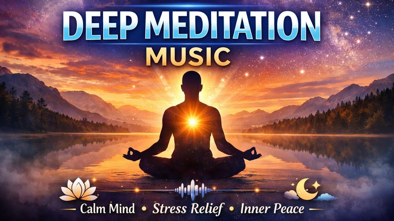 10 Minute Deep Meditation Music | Calm Mind, Reduce Stress & Relax ...