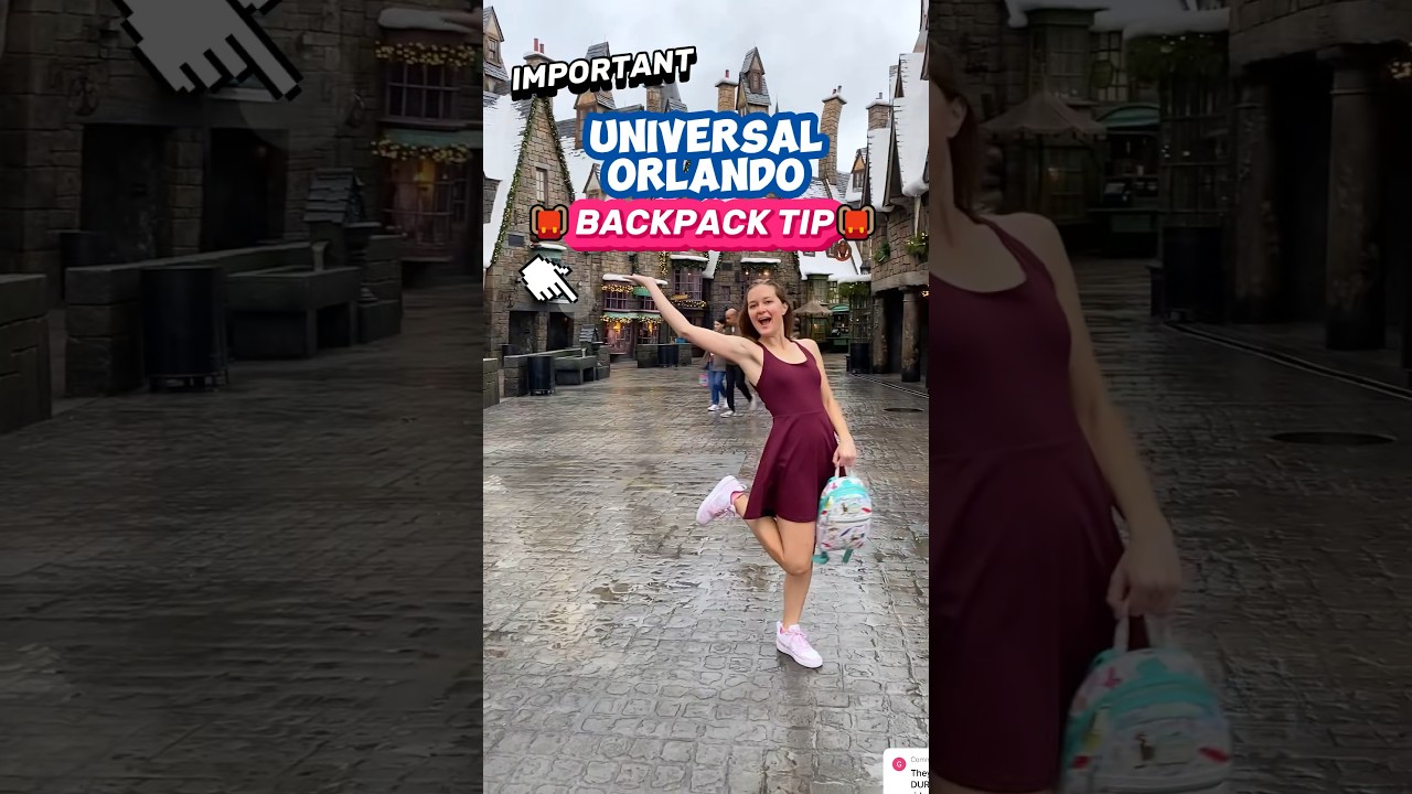 SHOCKING Universal Ride Detail I WISH I Knew 👀🌎 (Best Backpacks to Use)