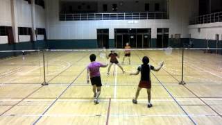 20120814 벌교배드민턴클럽 정영희 & 김혜연 VS 장정숙 & 서점숙