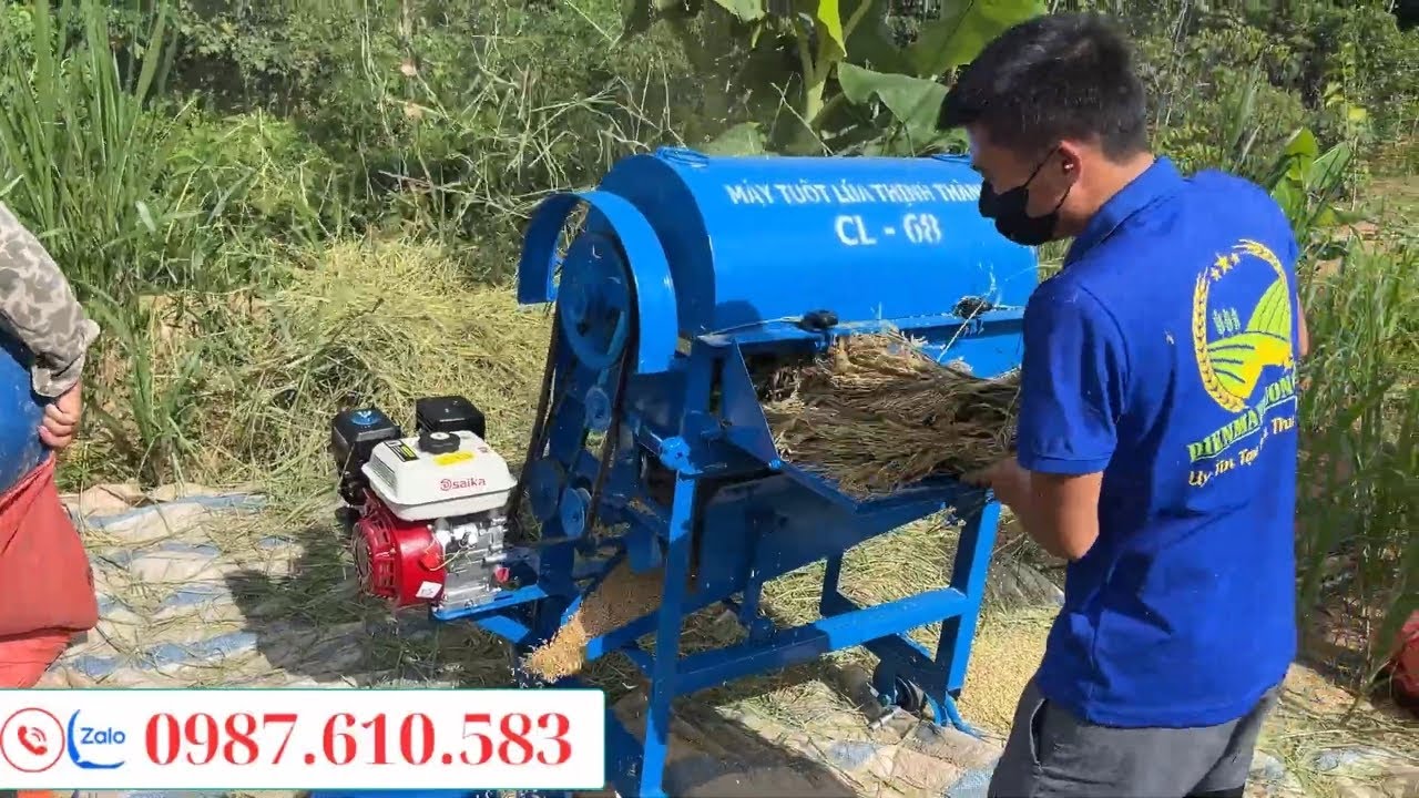 Máy Tuốt Lúa Mini Thịnh Thành CL-68 Tháng 10 Năm 2025 Có Giá Bao Nhiêu?