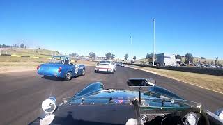 HSRCA SMSP Group S Sydney Classic 2022 Race 2 Andrew MG Midget