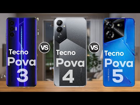 Tecno pova 3 Tecno pova 4 vs Tecno pova 5