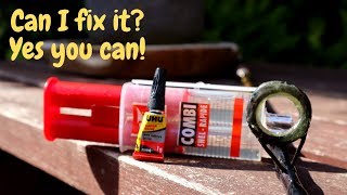 Easiest way to fix your broken fishing rod guide without replacing it (Watch follow up video too)
