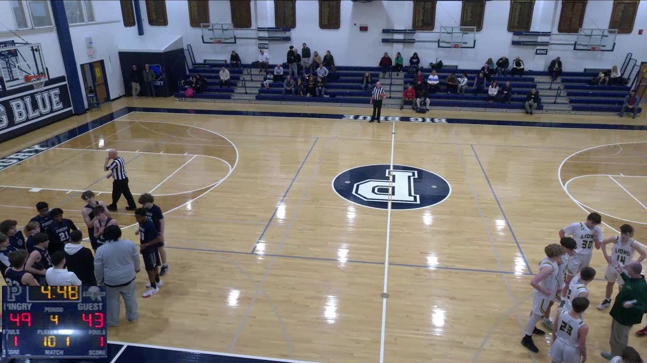 Pingry vs North Hunterdon High School Boys' Varsity Basketball