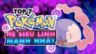 [RANK] Top 7 Pokemon hệ Siêu Linh mạnh nhất | Ricky Rowlet