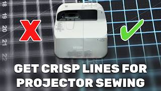 Perfect Projector Sewing Setup with an Epson UST