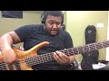 Chronixx  aint no giving in bass cover by marc manhertz