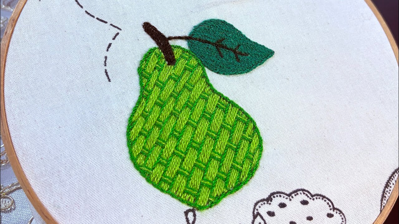 Bordado fantasía 🍐Tapetillo