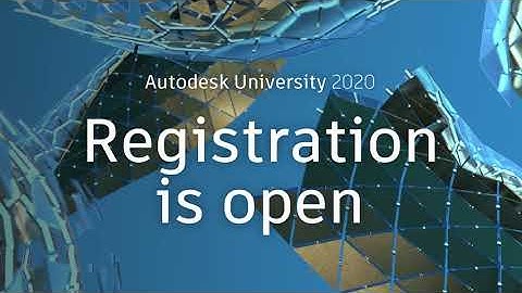 Autodesk University 2020 is near!
