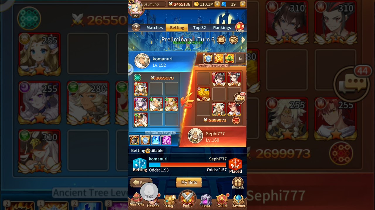 Elora's Raid Full fire team vs Sphinx And Fenrir + 3 Support
