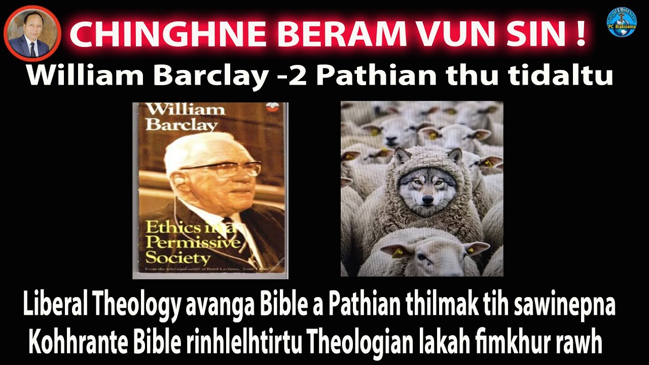 PATHIAN THU TIDAL TU BARCLAY, CHINGHNE BERAM VUN SIN. PART 2 - YouTube
