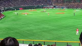 20210319　ｽﾋﾟｰｶｰから流れる【中村晃】応援歌　8回ｳﾗ　福岡ｿﾌﾄﾊﾞﾝｸﾎｰｸｽ@福岡PayPayﾄﾞｰﾑ［ｵｰﾌﾟﾝ戦］外野ﾗｲﾄ