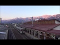 大糸線信濃大町駅 夜と早朝の風景　2017.3.16～17 の動画、YouTube動画。