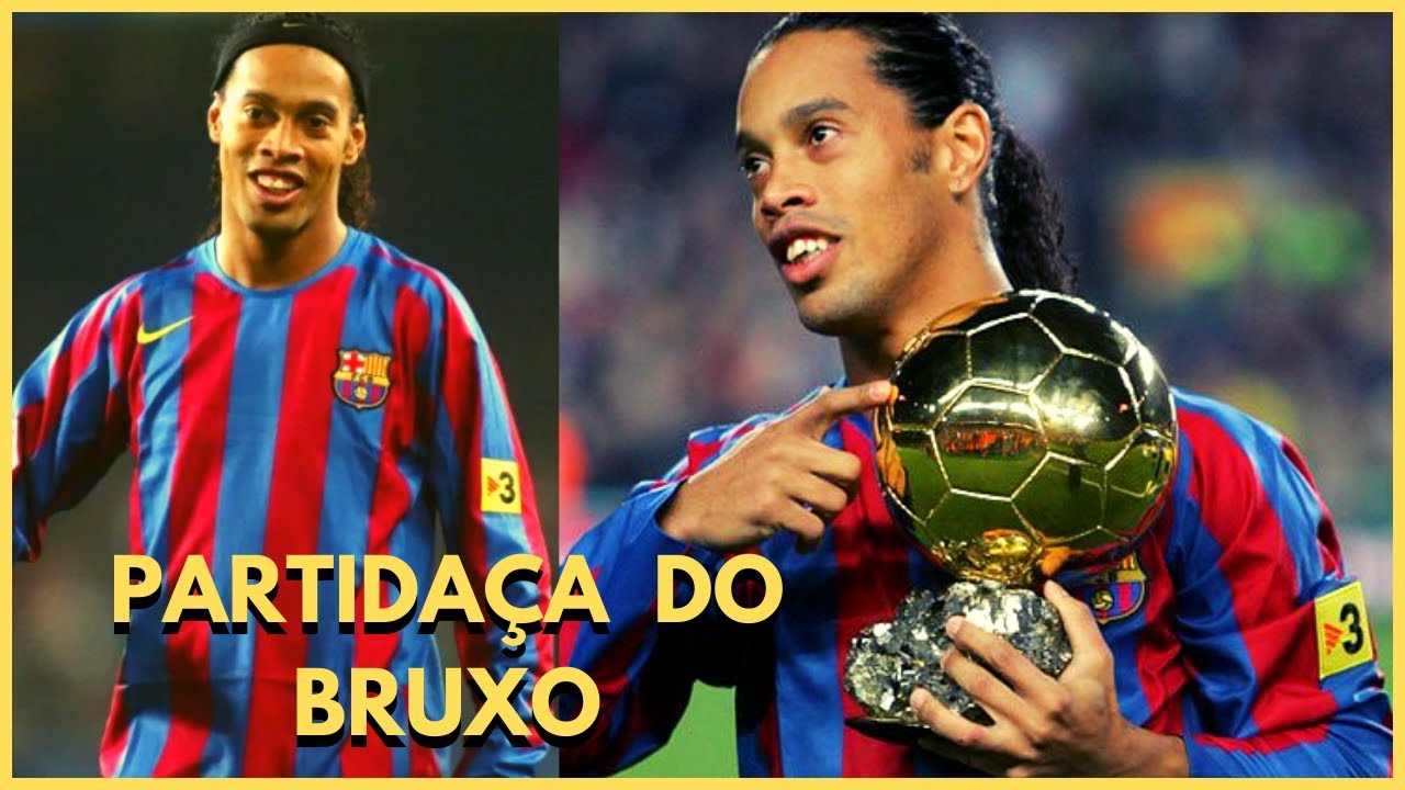 RONALDINHO recebe Prêmio de Melhor do Mundo no Camp Nou e ACABA com o Jogo!
