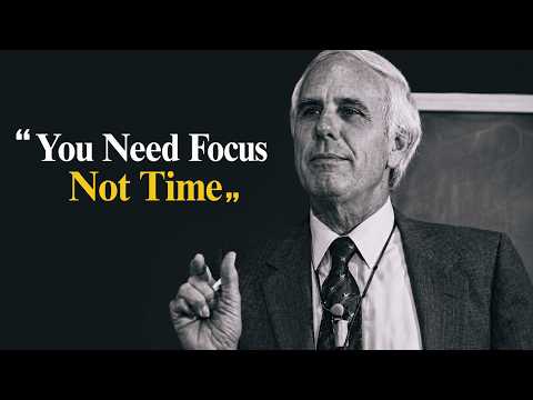 Focus on Yourself and Success Will Follow—You Don't Need More Time | Jim Rohn Motivation